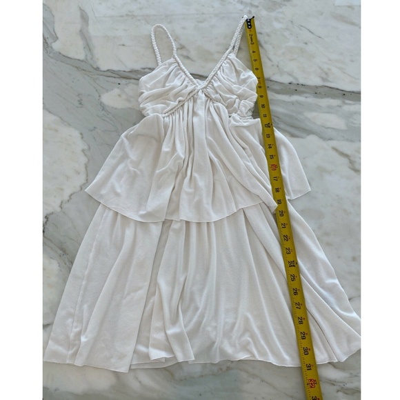 RACHEL PALLY IVORY MODAL SPANDEX DRESS SIZE MEDIUM - Picture 12 of 16